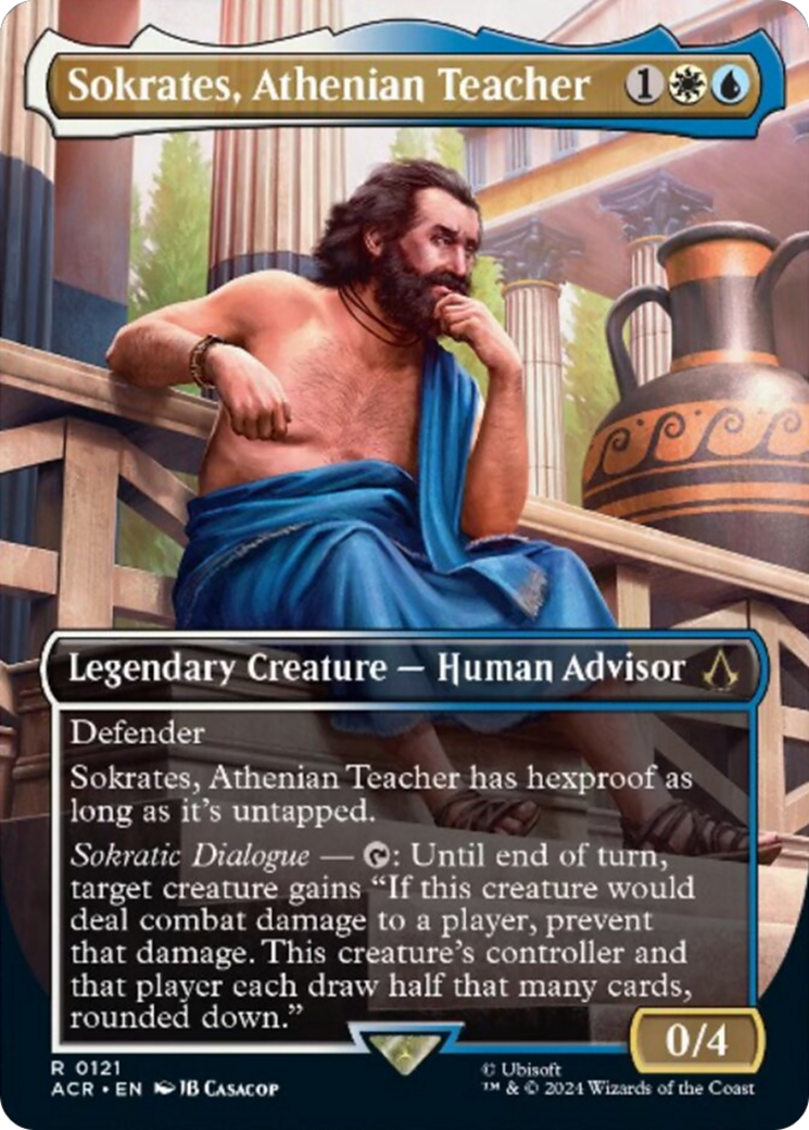 Sokrates, Athenian Teacher (Borderless) [Assassin's Creed] | GrognardGamesBatavia