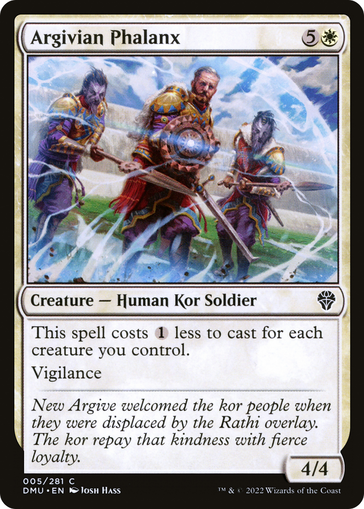 Argivian Phalanx [Dominaria United] | GrognardGamesBatavia