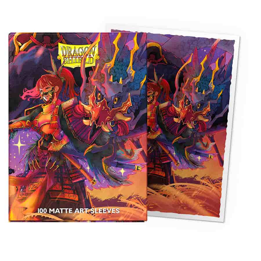 Dragon Shield Matte Art Sleeves - The Fallen | GrognardGamesBatavia