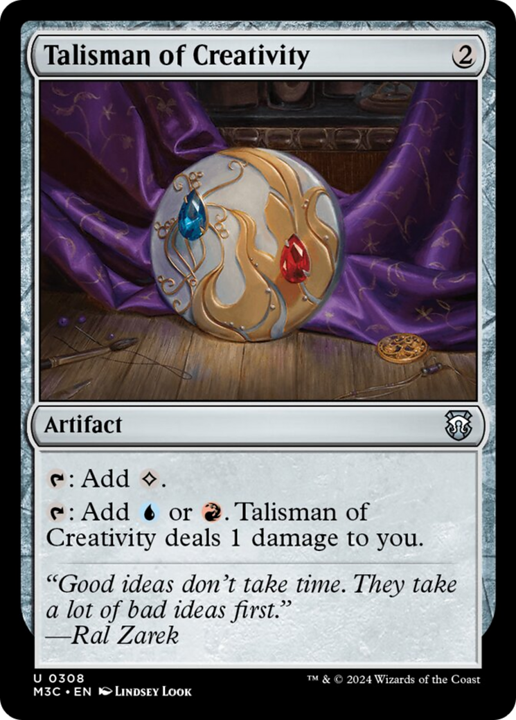 Talisman of Creativity [Modern Horizons 3 Commander] | GrognardGamesBatavia