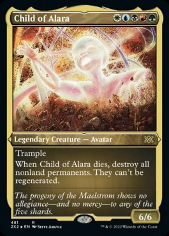 Child of Alara (Foil Etched) [Double Masters 2022] | GrognardGamesBatavia