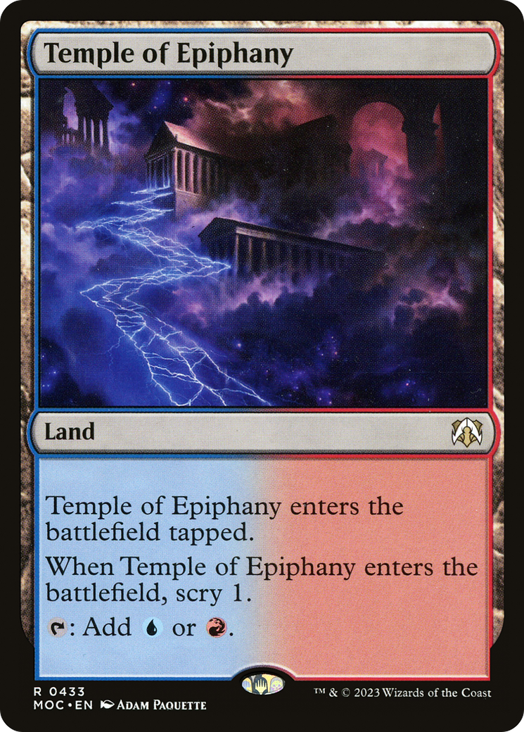 Temple of Epiphany [March of the Machine Commander] | GrognardGamesBatavia