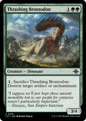 Thrashing Brontodon [The Lost Caverns of Ixalan] | GrognardGamesBatavia