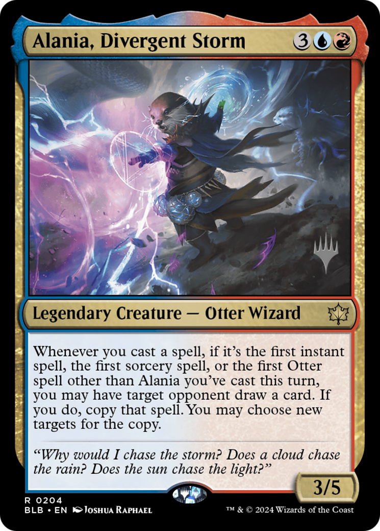Alania, Divergent Storm (Promo Pack) [Bloomburrow Promos] | GrognardGamesBatavia