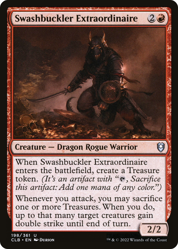 Swashbuckler Extraordinaire [Commander Legends: Battle for Baldur's Gate] | GrognardGamesBatavia