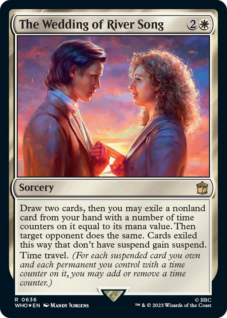 The Wedding of River Song (Surge Foil) [Doctor Who] | GrognardGamesBatavia