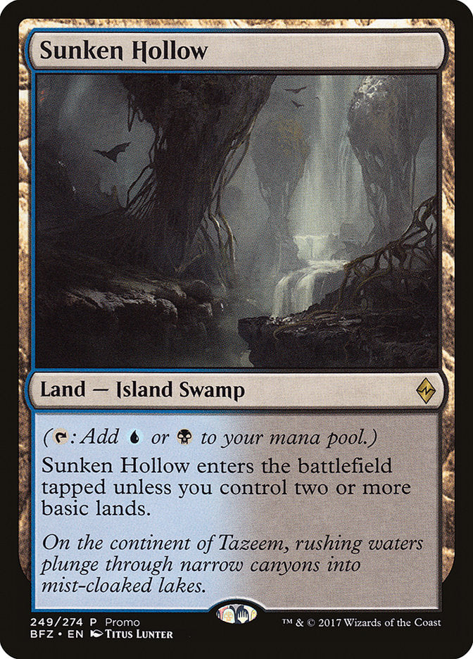 Sunken Hollow (Promo) [Standard Showdown Promos] | GrognardGamesBatavia