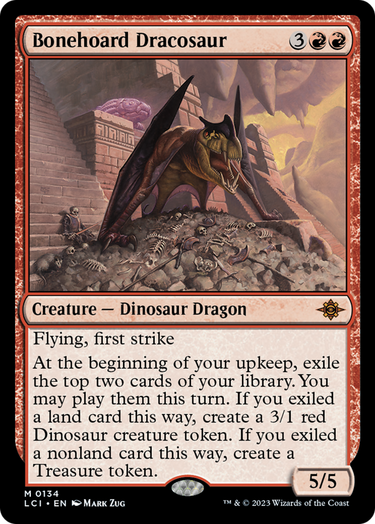 Bonehoard Dracosaur [The Lost Caverns of Ixalan] | GrognardGamesBatavia