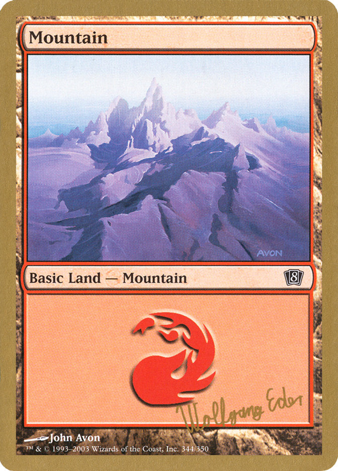 Mountain (Wolfgang Eder) [World Championship Decks 2003] | GrognardGamesBatavia