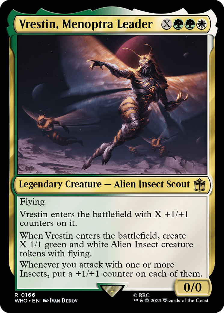Vrestin, Menoptra Leader [Doctor Who] | GrognardGamesBatavia