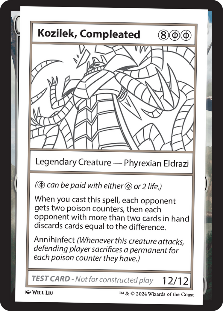 Kozilek, Completed [Mystery Booster 2 Playtest Cards] | GrognardGamesBatavia