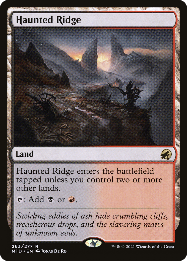 Haunted Ridge [Innistrad: Midnight Hunt] | GrognardGamesBatavia