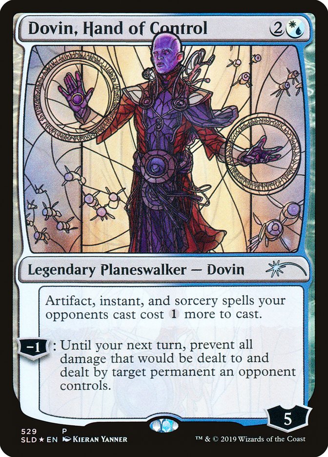 Dovin, Hand of Control (Stained Glass) [Secret Lair Drop Promos] | GrognardGamesBatavia