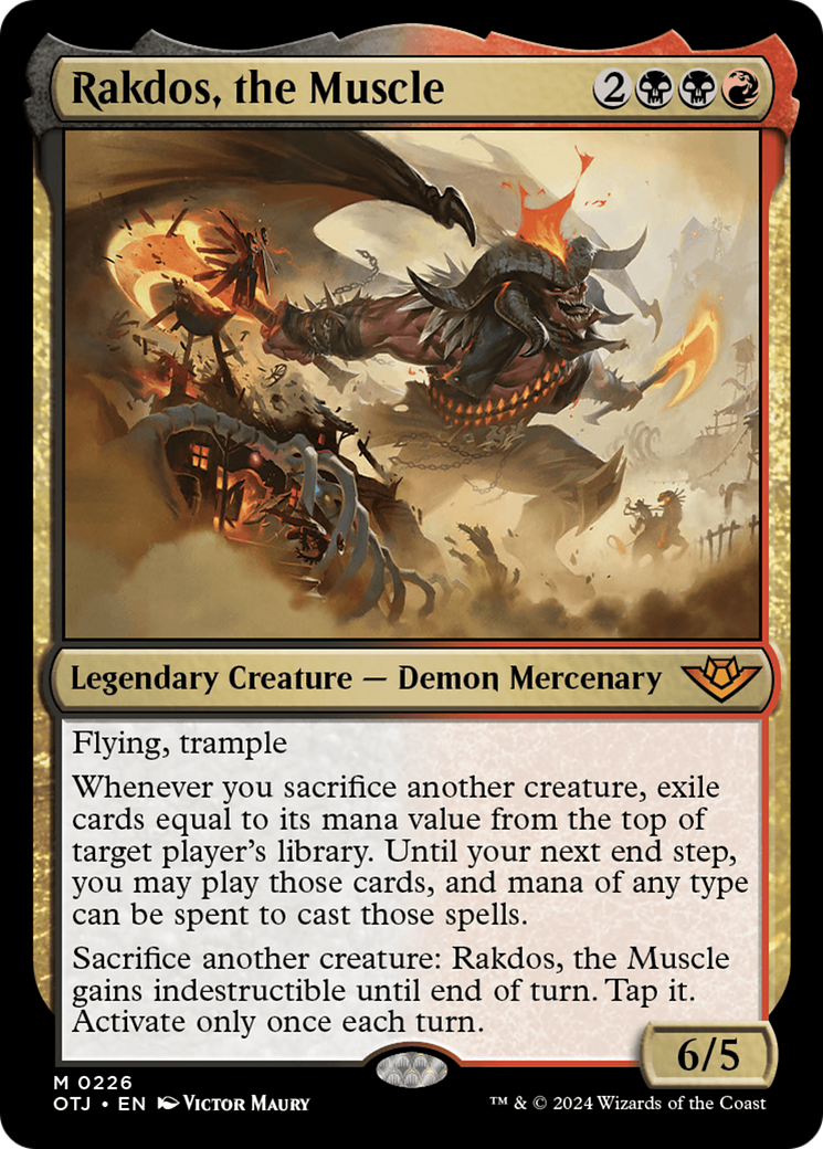 Rakdos, the Muscle [Outlaws of Thunder Junction] | GrognardGamesBatavia