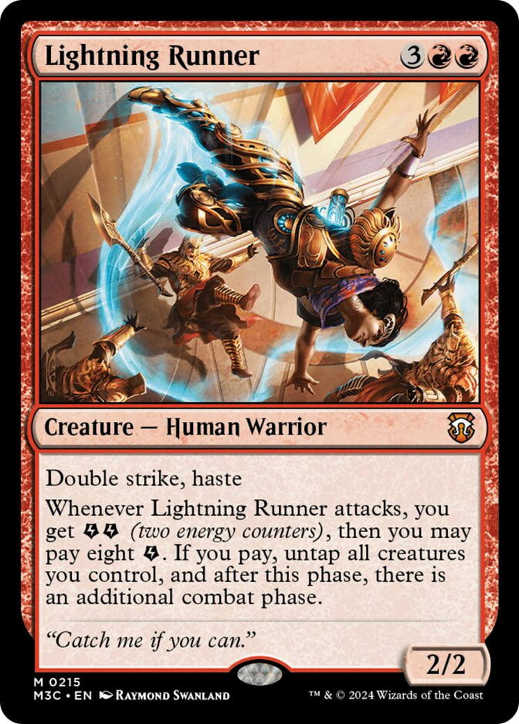 Lightning Runner [Modern Horizons 3 Commander] | GrognardGamesBatavia