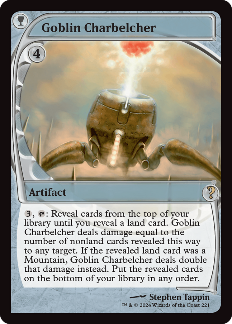 Goblin Charbelcher (Future Sight) [Mystery Booster 2] | GrognardGamesBatavia