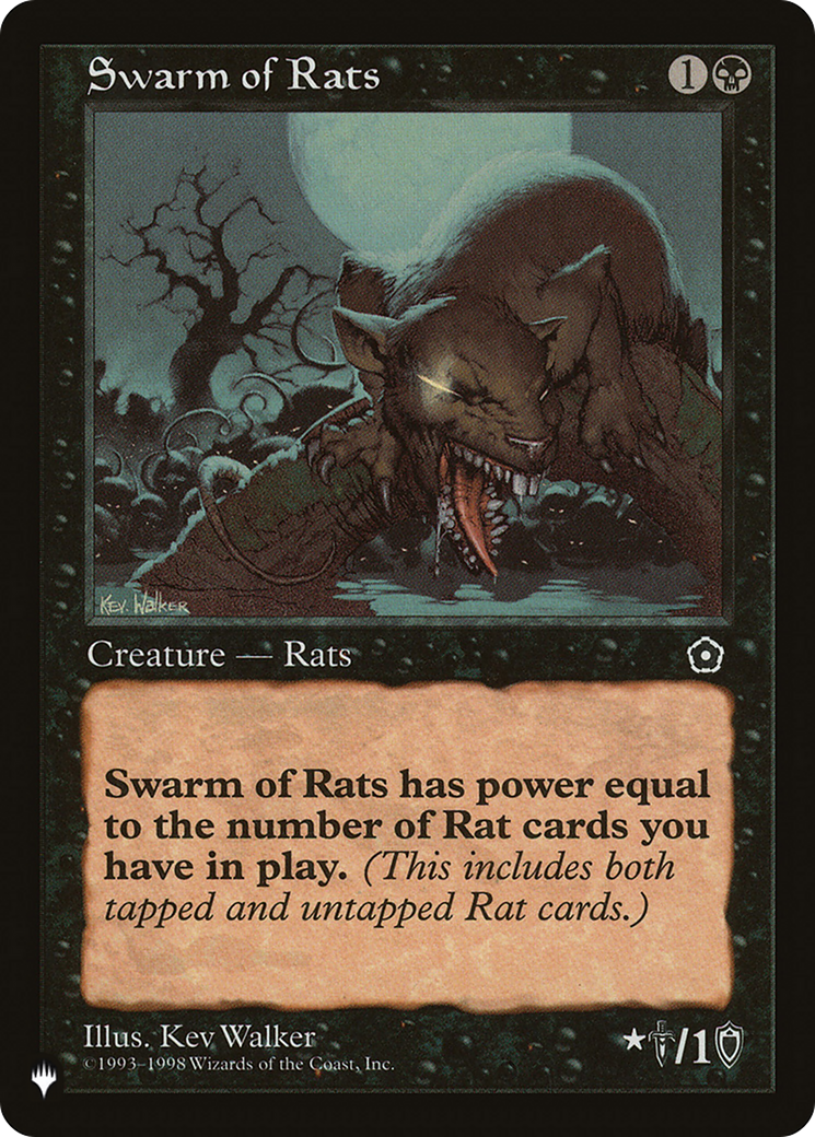 Swarm of Rats [The List Reprints] | GrognardGamesBatavia