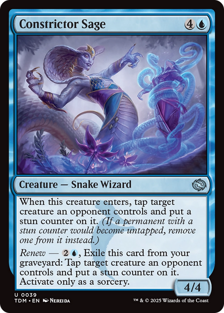 Constrictor Sage [Tarkir: Dragonstorm] | GrognardGamesBatavia