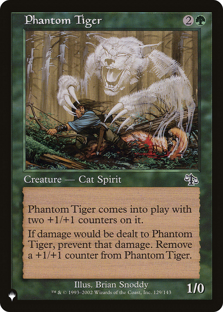 Phantom Tiger [The List Reprints] | GrognardGamesBatavia