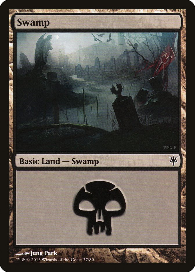 Swamp (37) [Duel Decks: Sorin vs. Tibalt] | GrognardGamesBatavia