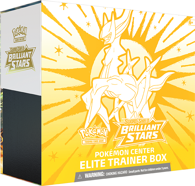 Sword & Shield: Brilliant Stars - Elite Trainer Box (Pokemon Center Exclusive) | GrognardGamesBatavia