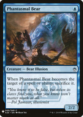 Phantasmal Bear [Mystery Booster] | GrognardGamesBatavia