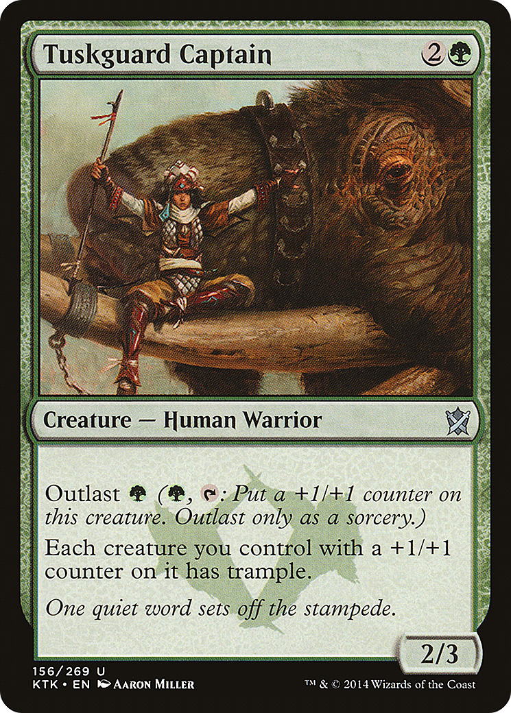 Tuskguard Captain [Khans of Tarkir] | GrognardGamesBatavia