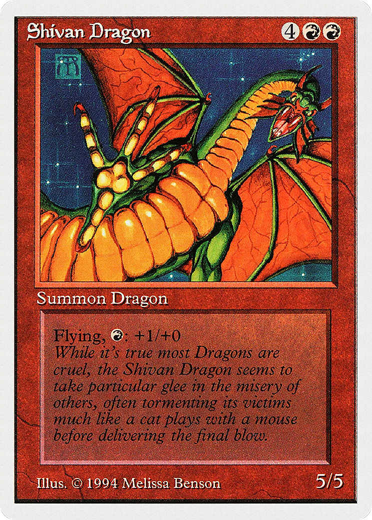 Shivan Dragon [Summer Magic / Edgar] | GrognardGamesBatavia
