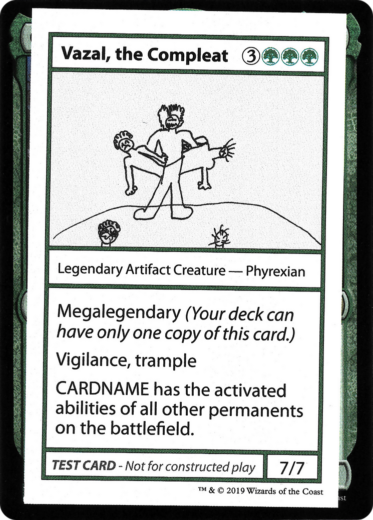 Vazal, the Compleat (2021 Edition) [Mystery Booster Playtest Cards] | GrognardGamesBatavia