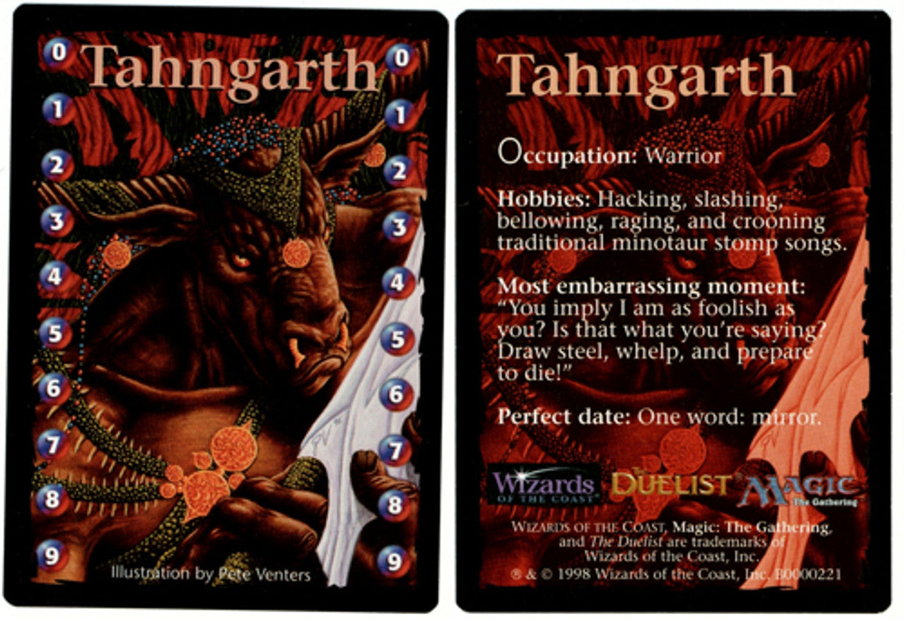 Tahngarth Life Counter Token [Media Promos] | GrognardGamesBatavia