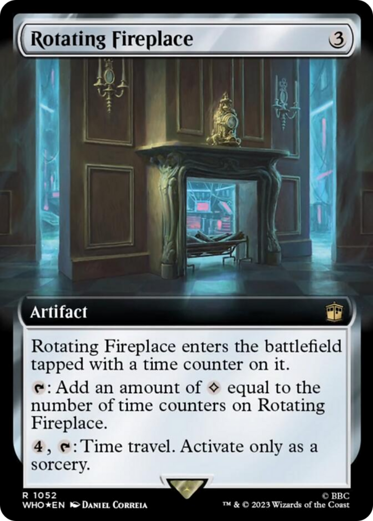 Rotating Fireplace (Extended Art) (Surge Foil) [Doctor Who] | GrognardGamesBatavia