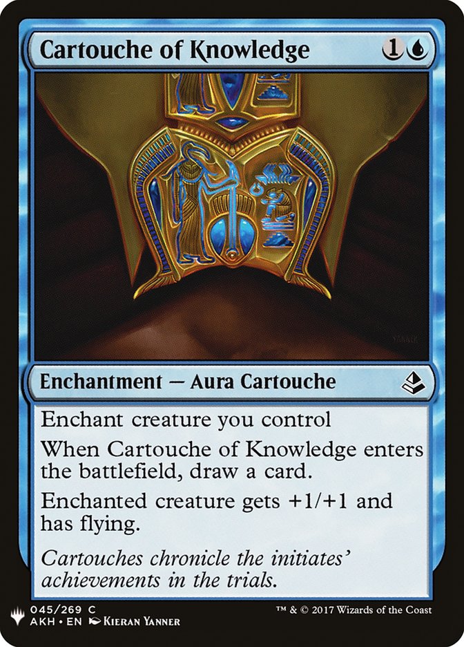 Cartouche of Knowledge [Mystery Booster] | GrognardGamesBatavia