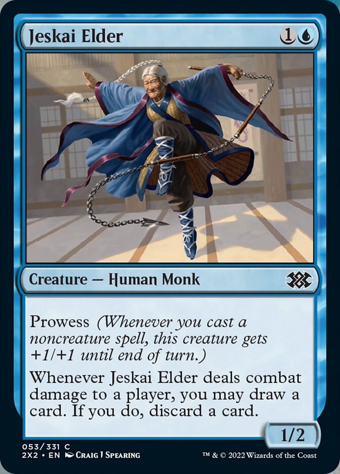 Jeskai Elder [Double Masters 2022] | GrognardGamesBatavia