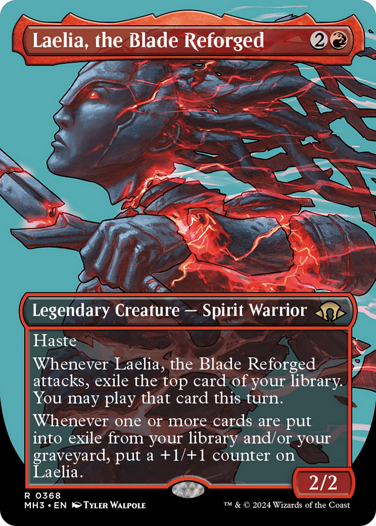 Laelia, the Blade Reforged (Borderless) [Modern Horizons 3] | GrognardGamesBatavia