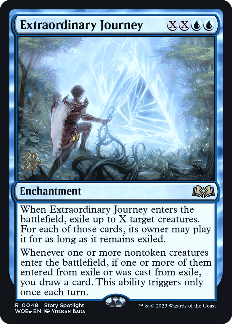 Extraordinary Journey [Wilds of Eldraine Prerelease Promos] | GrognardGamesBatavia