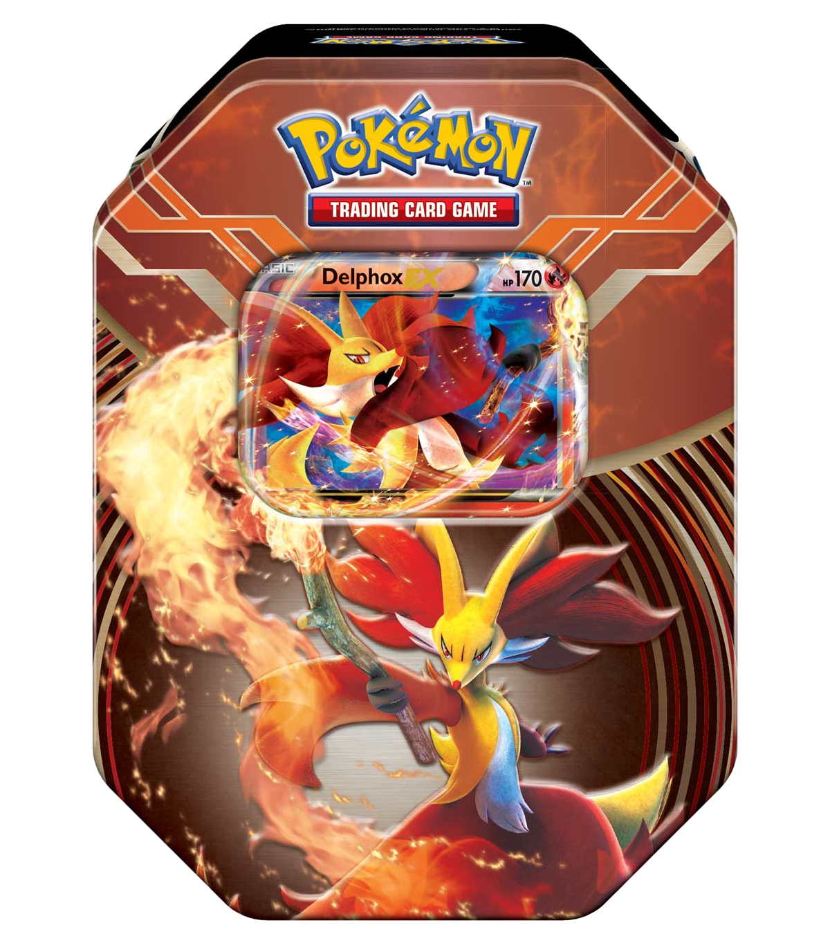 Kalos Power Tin (Delphox EX) | GrognardGamesBatavia