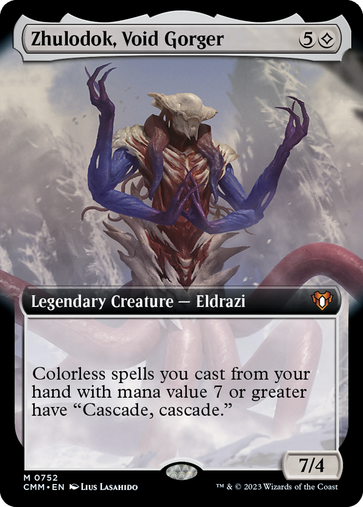 Zhulodok, Void Gorger (Extended Art) [Commander Masters] | GrognardGamesBatavia