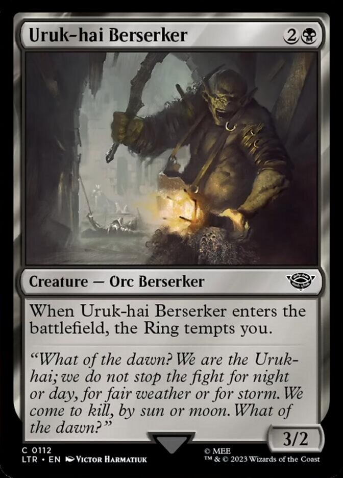 Uruk-hai Berserker [The Lord of the Rings: Tales of Middle-Earth] | GrognardGamesBatavia