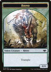 Goblin (010) // Rhino (013) Double-Sided Token [Modern Horizons Tokens] | GrognardGamesBatavia