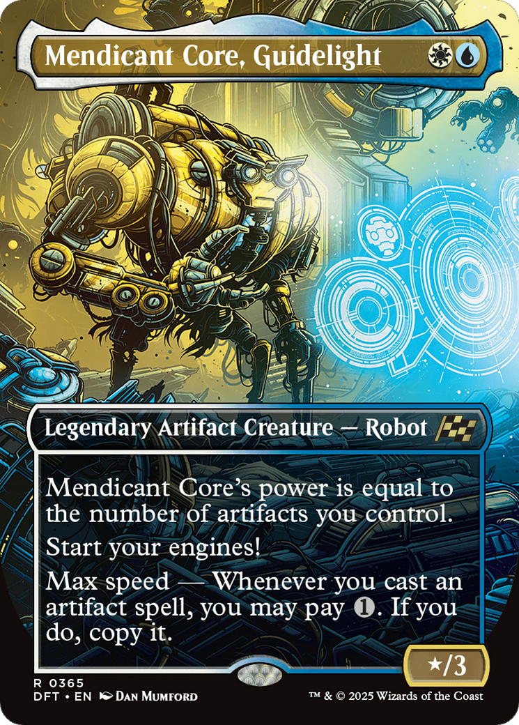 Mendicant Core, Guidelight (Borderless) [Aetherdrift] | GrognardGamesBatavia