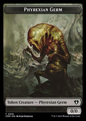 Eldrazi Spawn // Phyrexian Germ Double-Sided Token [Commander Masters Tokens] | GrognardGamesBatavia