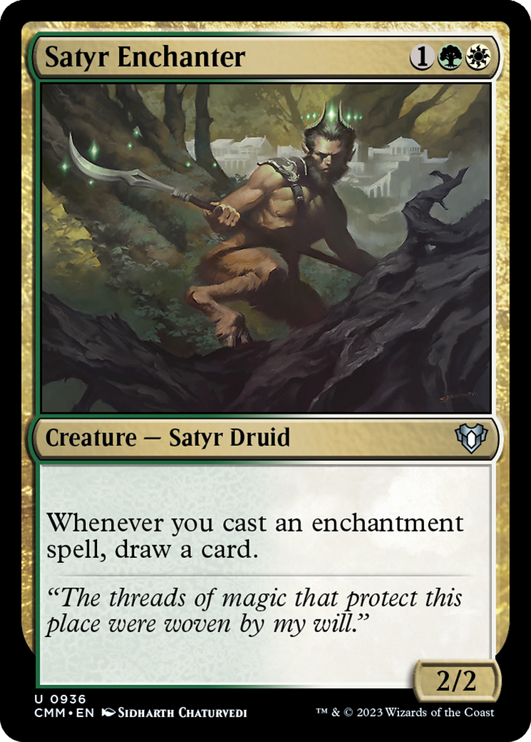 Satyr Enchanter [Commander Masters] | GrognardGamesBatavia