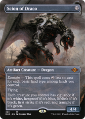 Scion of Draco (Borderless Alternate Art) [Modern Horizons 2] | GrognardGamesBatavia
