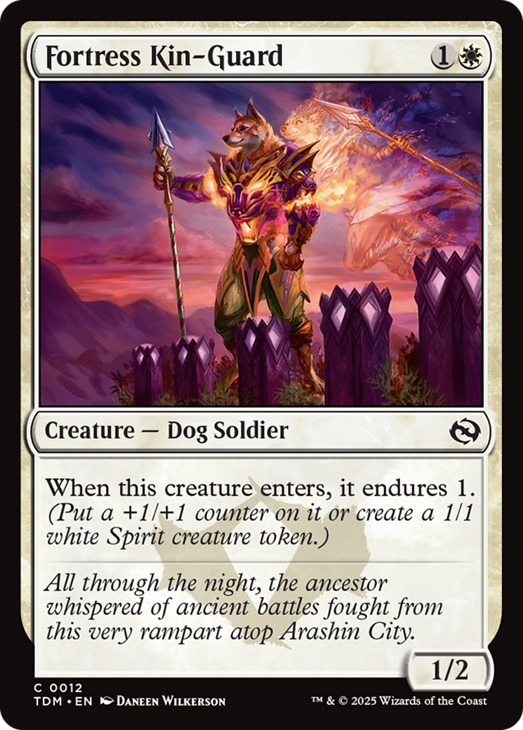 Fortress Kin-Guard [Tarkir: Dragonstorm] | GrognardGamesBatavia