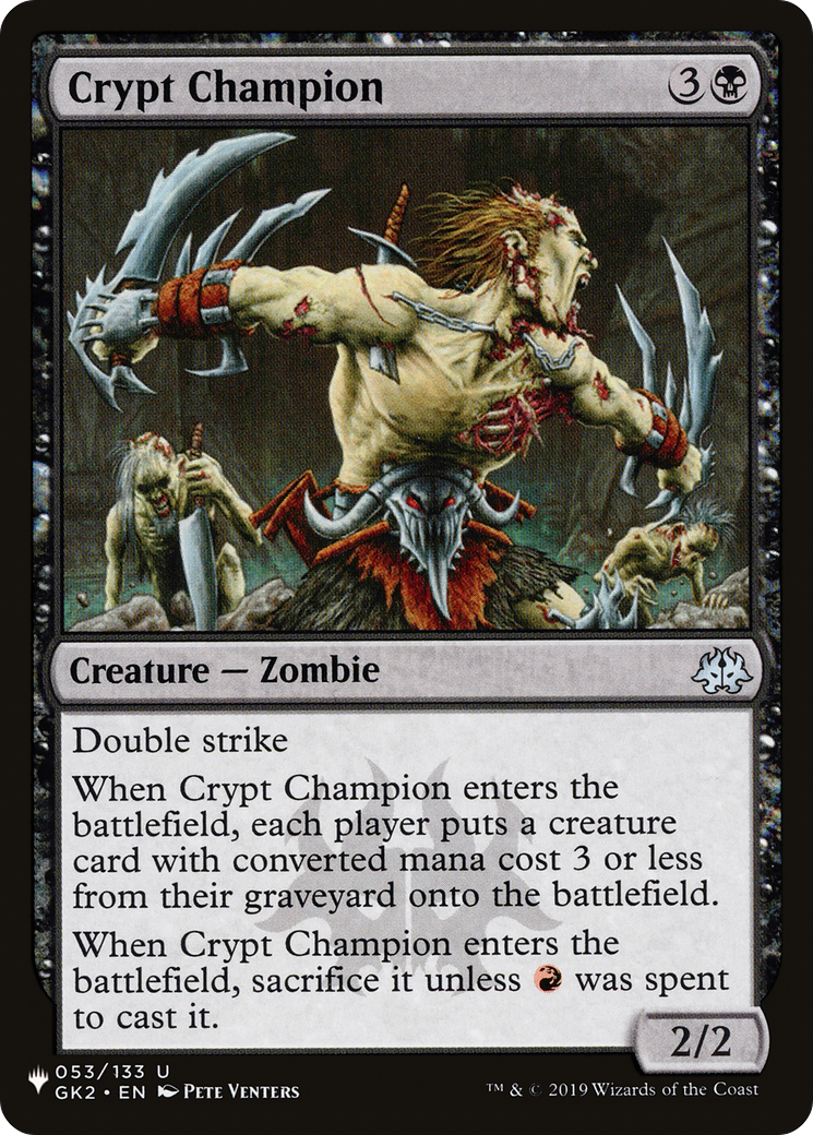 Crypt Champion [The List Reprints] | GrognardGamesBatavia