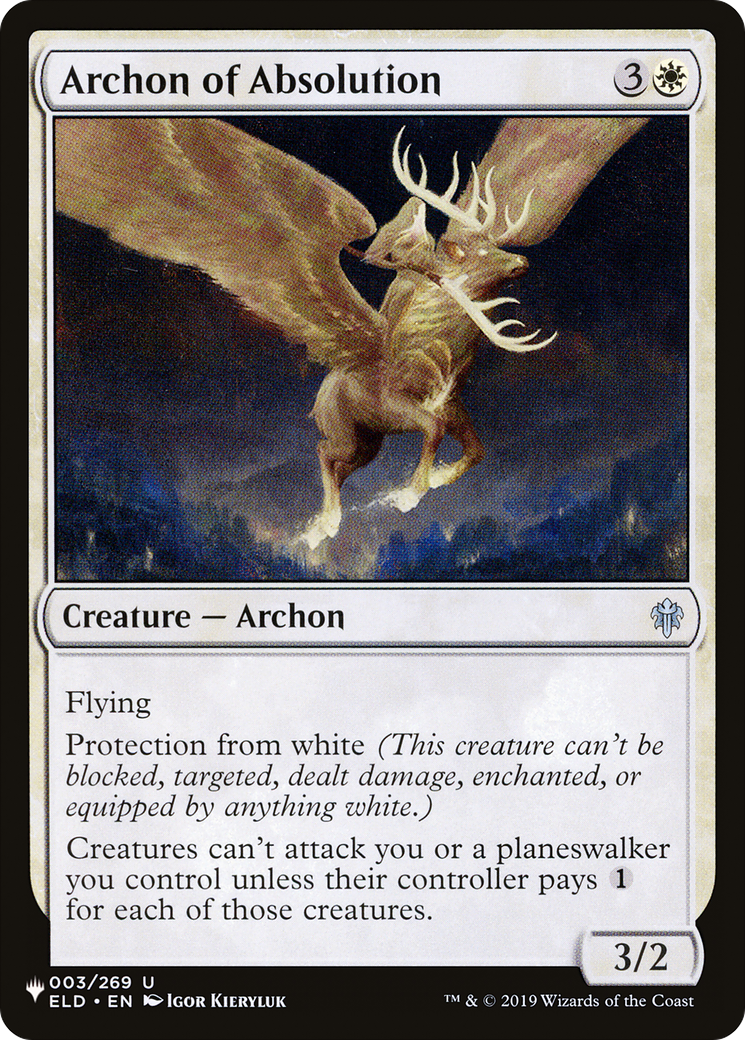 Archon of Absolution [The List] | GrognardGamesBatavia