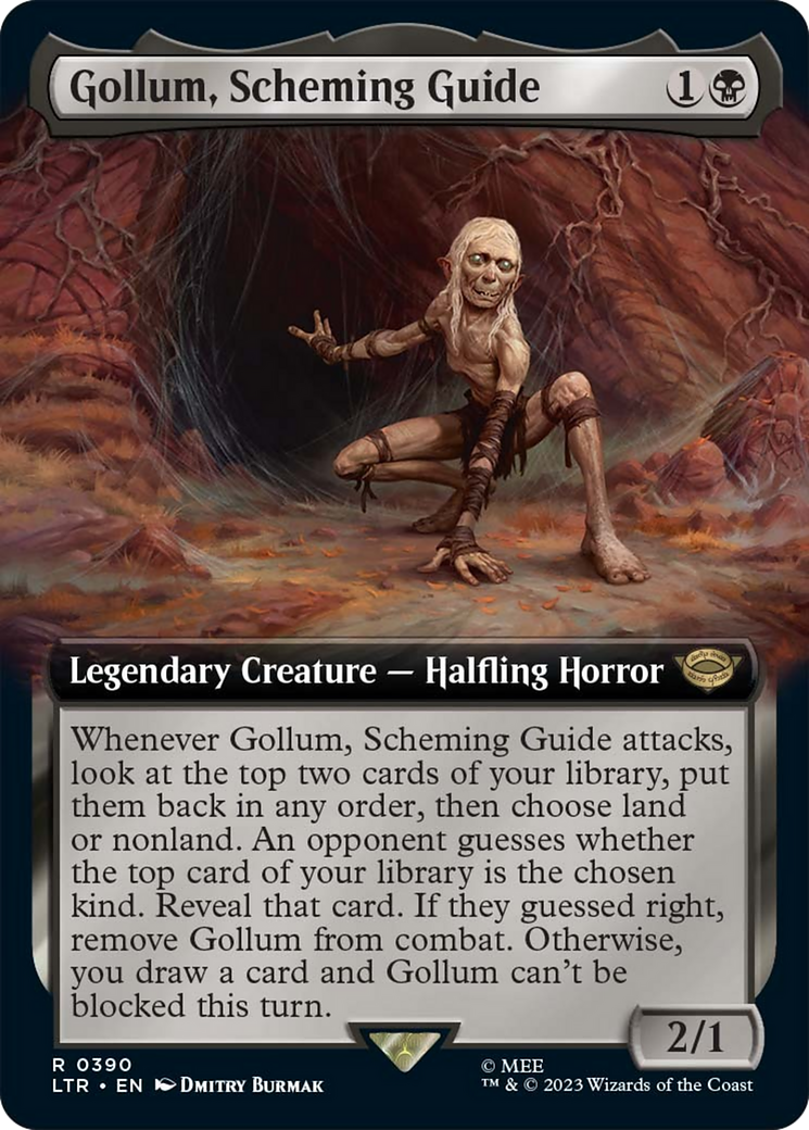 Gollum, Scheming Guide (Extended Art) [The Lord of the Rings: Tales of Middle-Earth] | GrognardGamesBatavia