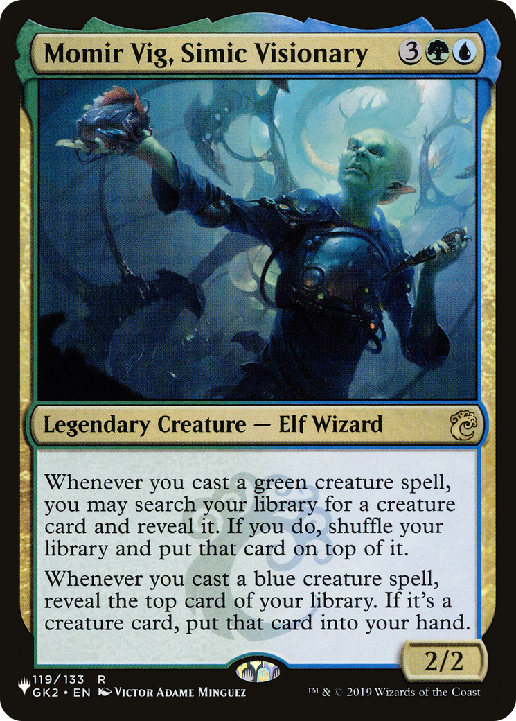 Momir Vig, Simic Visionary [The List Reprints] | GrognardGamesBatavia