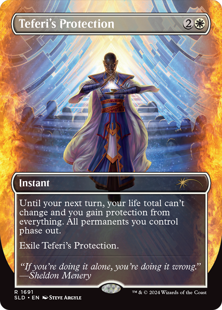 Teferi's Protection (1691) [Secret Lair: Sheldon's Spellbook] | GrognardGamesBatavia