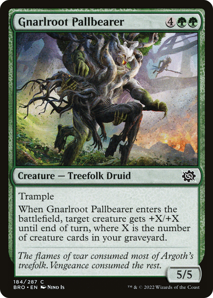 Gnarlroot Pallbearer [The Brothers' War] | GrognardGamesBatavia